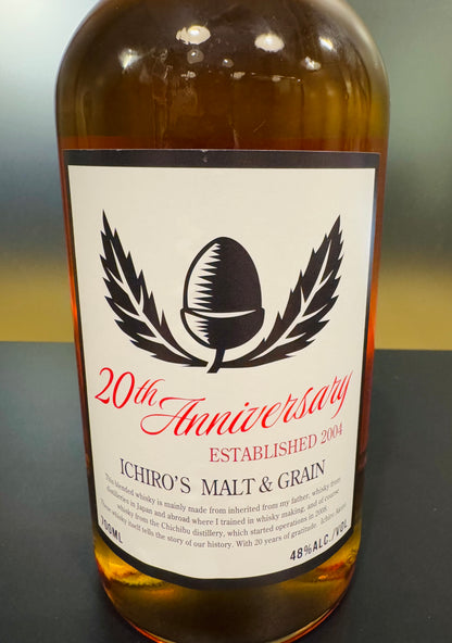 イチローズ・モルト ICHIRO'S MALT & GRAIN 48% ALC. / VOL＋Carton